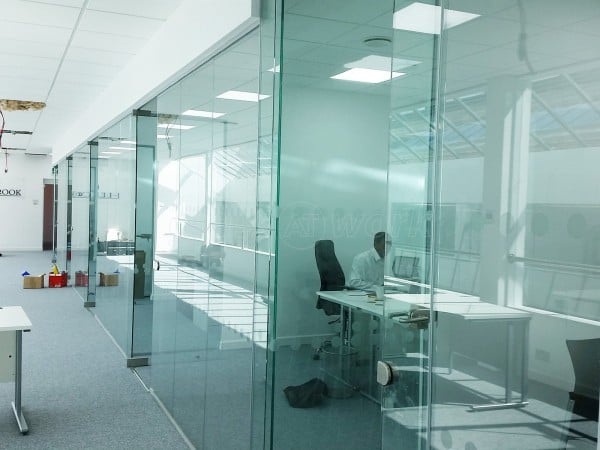 Peak & Pennine Properties Ltd (The Park, Nottingham): Frameless Glass Partitions