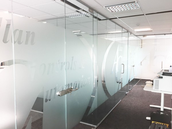 Allan Controls Automation Ltd (Allerton, Liverpool): Glass Office Partitioning