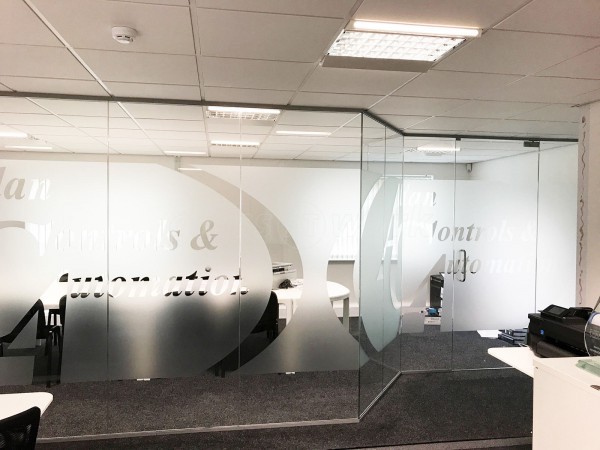 Allan Controls Automation Ltd (Allerton, Liverpool): Glass Office Partitioning