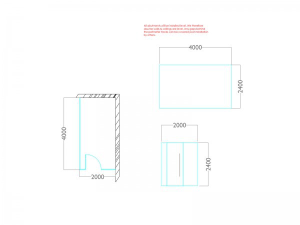 Domestic Project (Church, Liverpool): Glass Corner Room