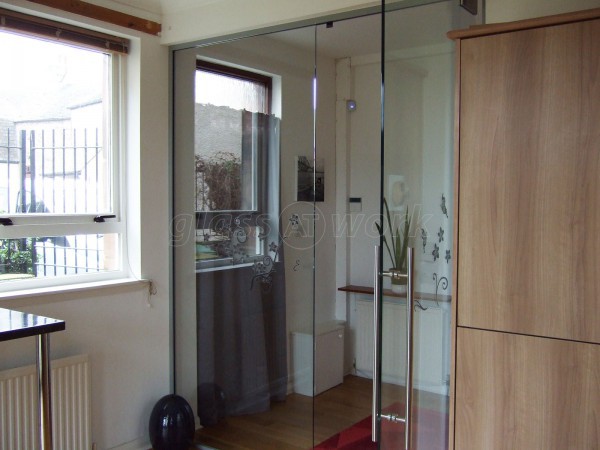 Domestic Project (Musselburgh, East Lothian): Glass Partition