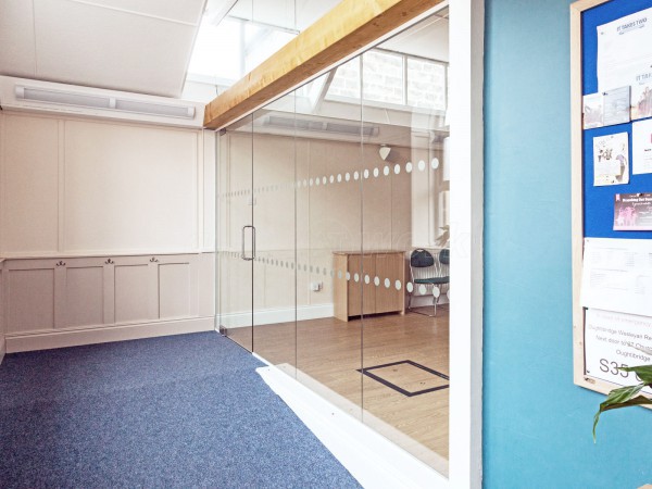 Oughtibridge Wesleyan Reform Chapel (Oughtibridge, Sheffield): Glass Partition Wall and Door