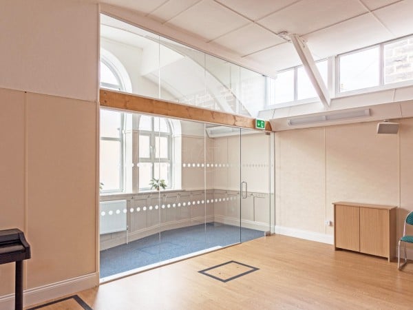 Oughtibridge Wesleyan Reform Chapel (Oughtibridge, Sheffield): Glass Partition Wall and Door