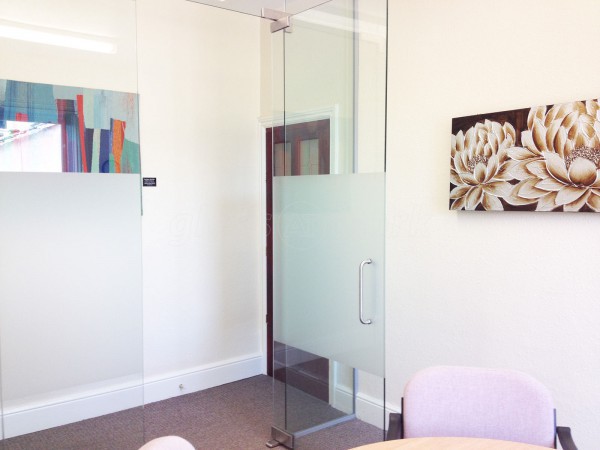 Symphony Financial Advisers (Brighouse, West Yorkshire): Glass Partition and Glass Door