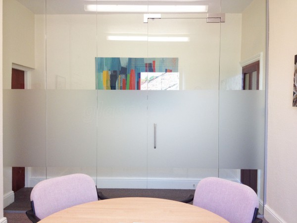 Symphony Financial Advisers (Brighouse, West Yorkshire): Glass Partition and Glass Door