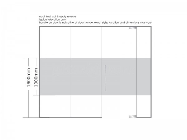 Symphony Financial Advisers (Brighouse, West Yorkshire): Glass Partition and Glass Door