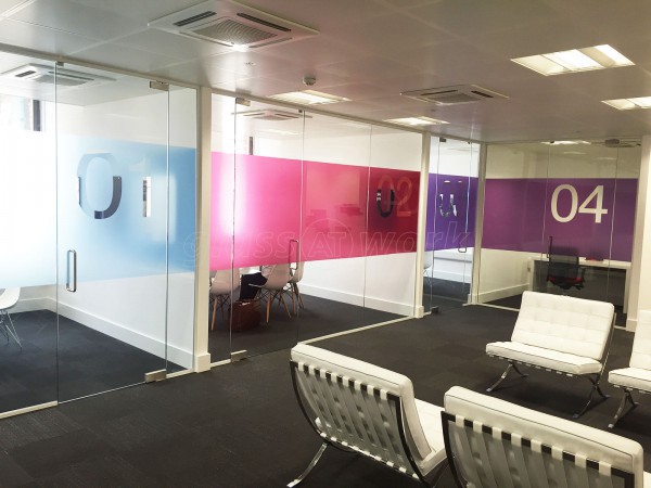 Togel Contractors Ltd (Civic Quarter, Leeds): Glass Partition Walls With Doors