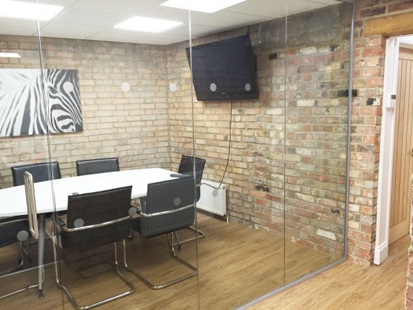 Red Zebra Software (Waddesdon, Buckinghamshire): Glass Office Partitions