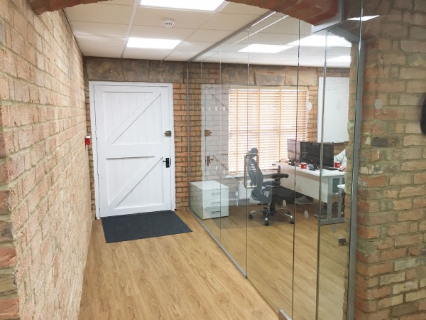 Red Zebra Software (Waddesdon, Buckinghamshire): Glass Office Partitions