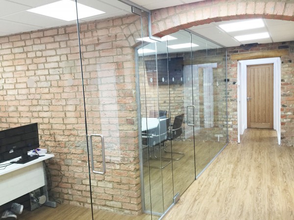 Red Zebra Software (Waddesdon, Buckinghamshire): Glass Office Partitions