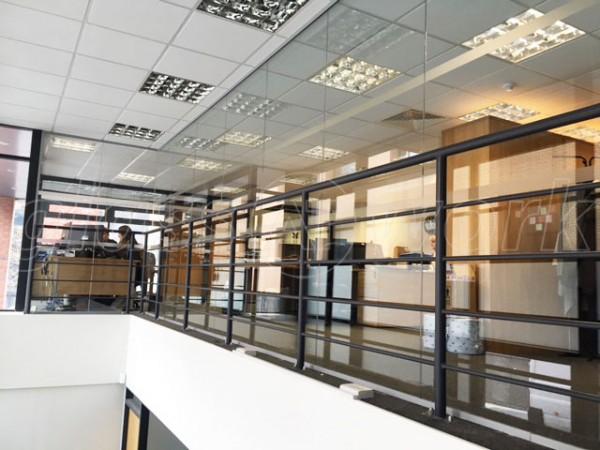 E S Walton (Ropewalks, Liverpool): Glass Office Partitioning