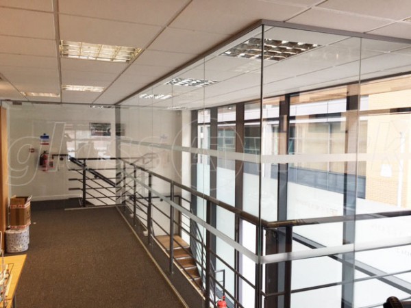 E S Walton (Ropewalks, Liverpool): Glass Office Partitioning