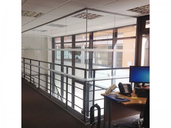 E S Walton (Ropewalks, Liverpool): Glass Office Partitioning