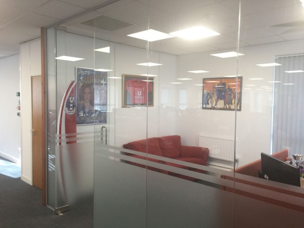 EXA Networks (Bradford, West Yorkshire): Glass Partitions