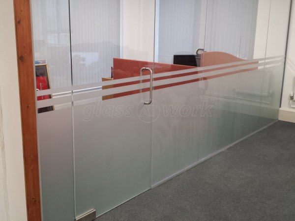 EXA Networks (Bradford, West Yorkshire): Glass Partitions