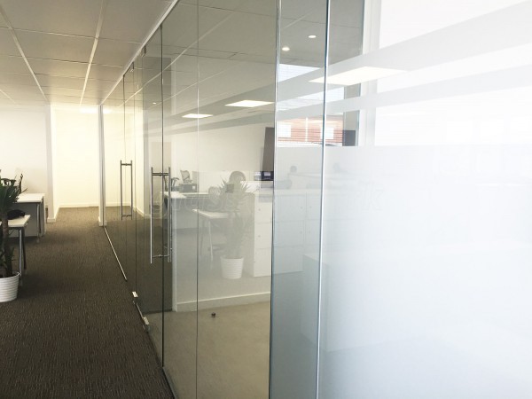 MJ Property Investments UK Ltd (Ilford, London): Frameless Glass Office Partitions