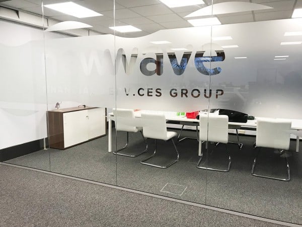 New Wave Financial Services Ltd (Basildon, Essex): Glass Screen In Office