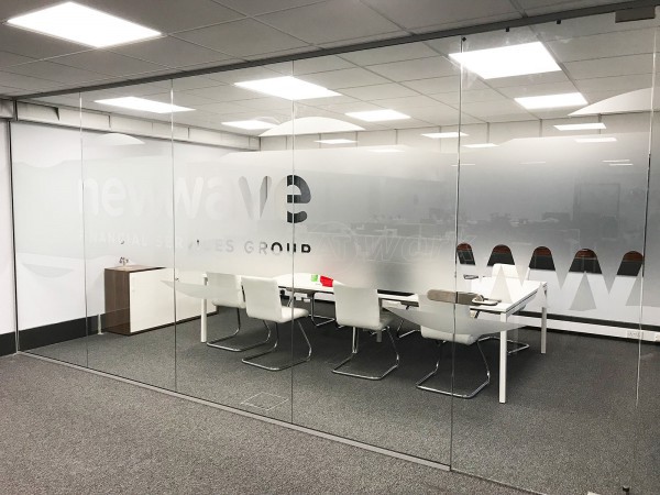 New Wave Financial Services Ltd (Basildon, Essex): Glass Screen In Office