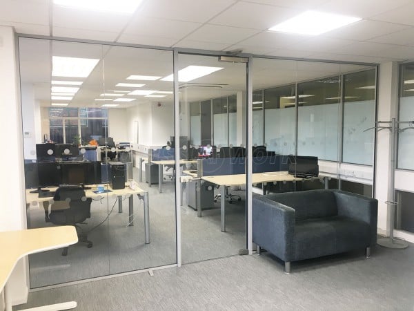 Ocean Blue Software Ltd (Brislington, Bristol): Glass Screen Partition and Door