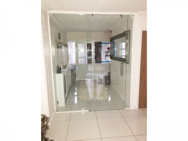 Domestic Project (Urmston, Manchester): Residential Glass Sliding Door