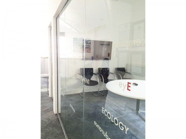 Studio E Architects (Southwark, London): Glass Office Partitions With Bespoke Window Film