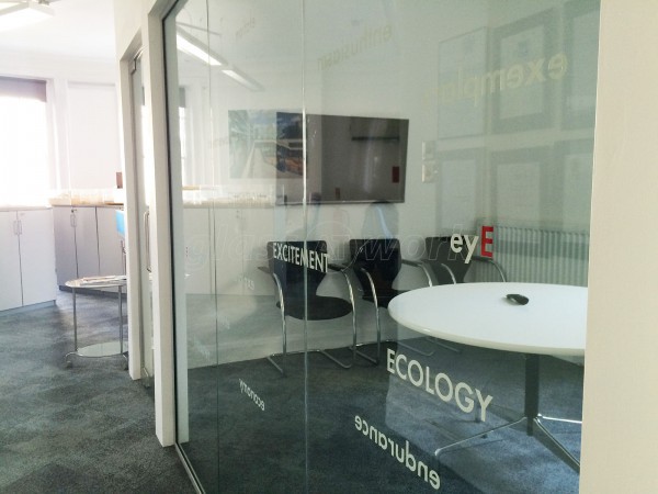 Studio E Architects (Southwark, London): Glass Office Partitions With Bespoke Window Film