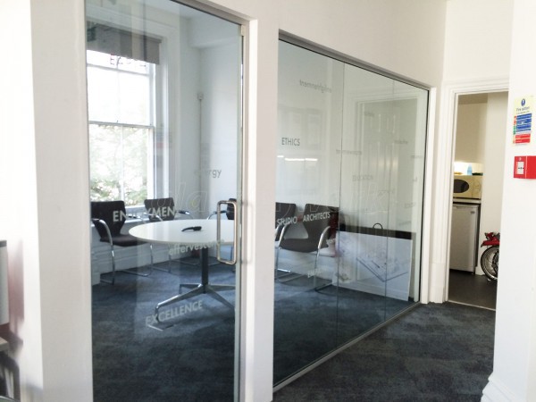 Studio E Architects (Southwark, London): Glass Office Partitions With Bespoke Window Film