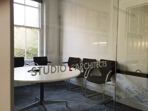 Studio E Architects (Southwark, London): Glass Office Partitions With Bespoke Window Film