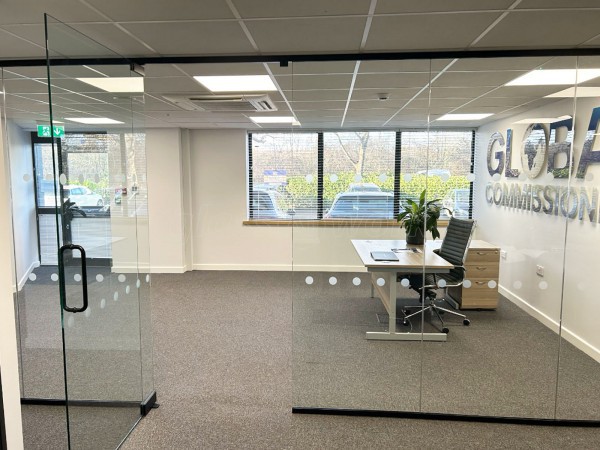 Global CxM (Whitstable, Kent): Toughened Glass Office Partition