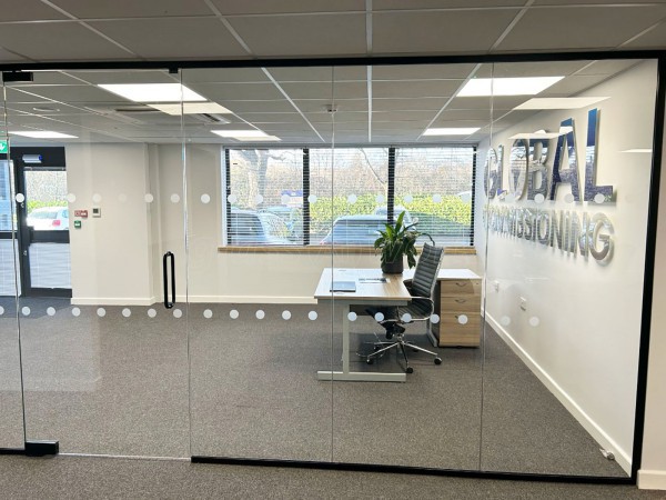 Global CxM (Whitstable, Kent): Toughened Glass Office Partition