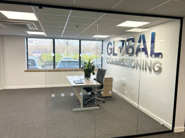 Global CxM (Whitstable, Kent): Toughened Glass Office Partition