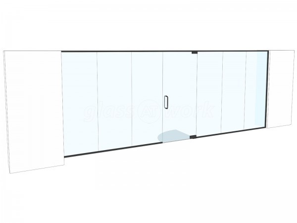 Global CxM (Whitstable, Kent): Toughened Glass Office Partition