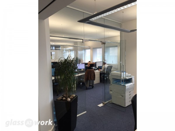 Global Wind Service (Lowestoft, Suffolk): Glass Office Partition