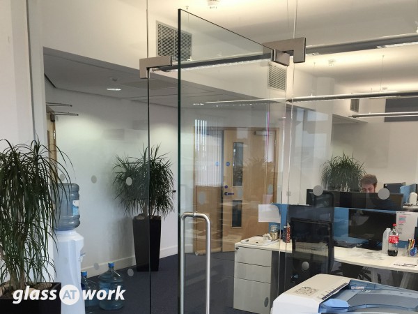 Global Wind Service (Lowestoft, Suffolk): Glass Office Partition