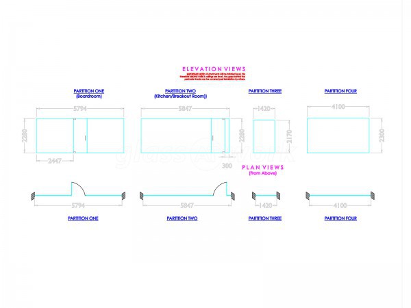 Allcoopers Limited (Kingsholm, Gloucester): Glass Partition For Mezzanine