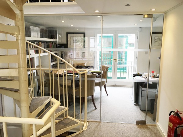 Gosling Ltd (Clapham Town, London): Small Glass Partition