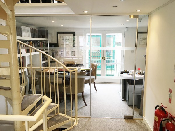 Gosling Ltd (Clapham Town, London): Small Glass Partition