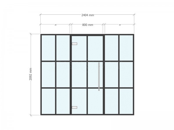 Domestic Project (Oxsted, Surrey): T-Bar Using Soundproofed Acoustic Laminated Glass