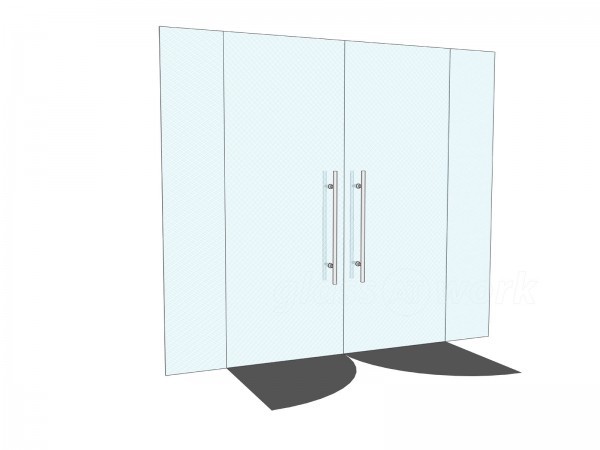 Greenslade Taylor Hunt (Barnstaple, Devon): Toughened Glass Double Doors