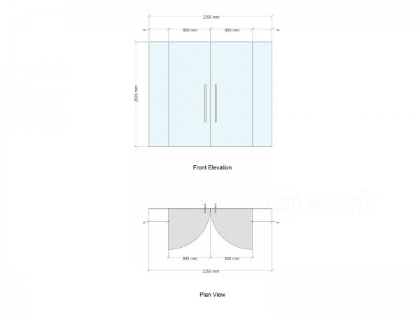 Greenslade Taylor Hunt (Barnstaple, Devon): Toughened Glass Double Doors