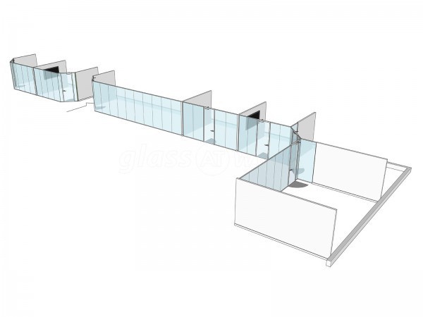 GWS Projects Ltd (Ashby-de-la-Zouch, Leicestershire): Glass Partition and Internal Canteen Fixed Windows Using Laminated Acoustic Glass