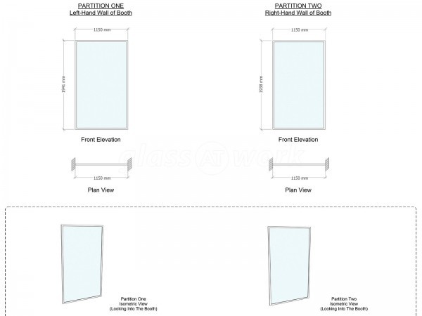 Hosokawa Micron (Runcorn, Cheshire): Laminated Acoustic Glass For a Booth With Soundproofing