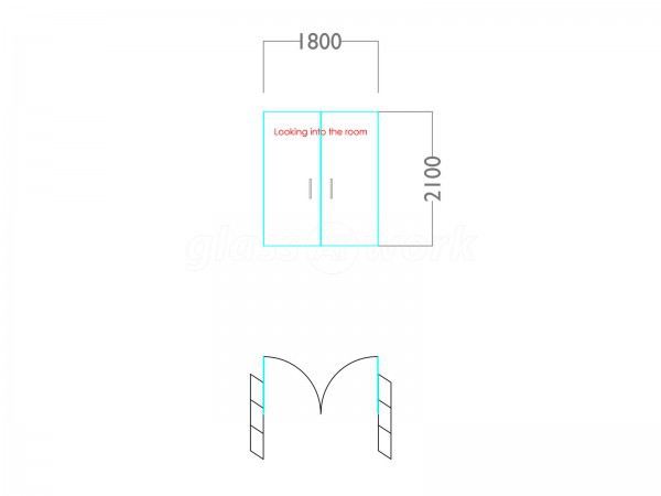 Hiveworks Ltd (Clerkenwell, London): Glass Double Doors