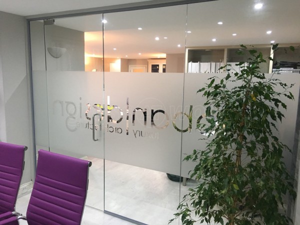 Hoban Design (Wimbledon, London): Glass Wall With Door