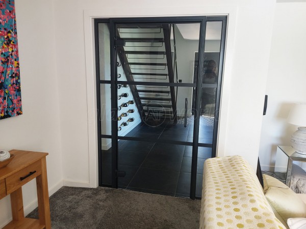 Domestic Project (Barnstaple, Devon): Heritage-Style Metal Framed Glass Panelled Doors