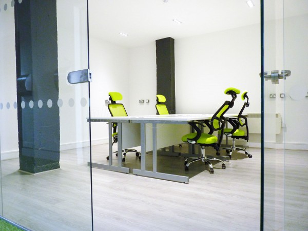 Hub Squared (Baltic Triangle, Liverpool): Multi-Floor Large Scale Glass Office Partition Fit-out