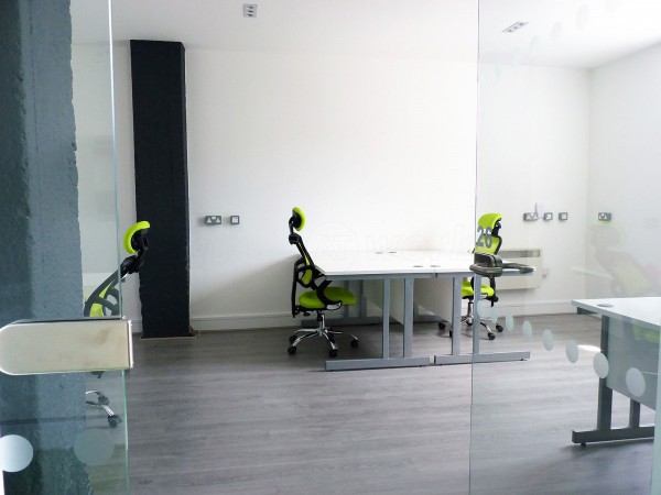 Hub Squared (Baltic Triangle, Liverpool): Multi-Floor Large Scale Glass Office Partition Fit-out
