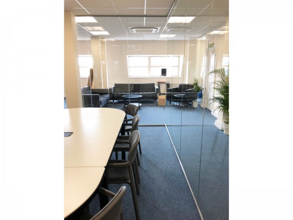 IPassport Limited (Croydon, Greater London): Three Sided Glass Room and Glazed Office