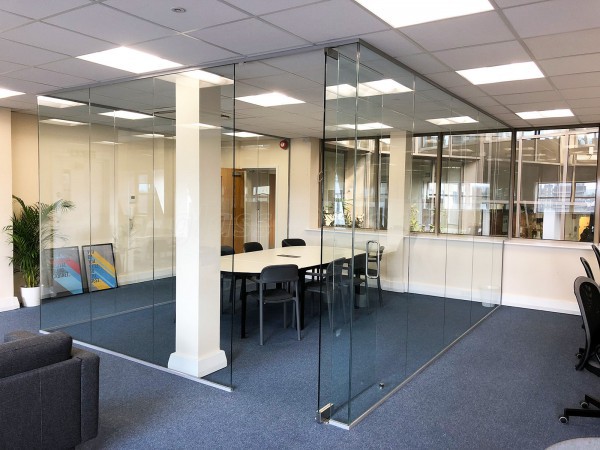 IPassport Limited (Croydon, Greater London): Three Sided Glass Room and Glazed Office