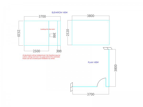 i-dash Ltd (St Neots, Cambridgeshire): Single Glazed Glass Partitioning